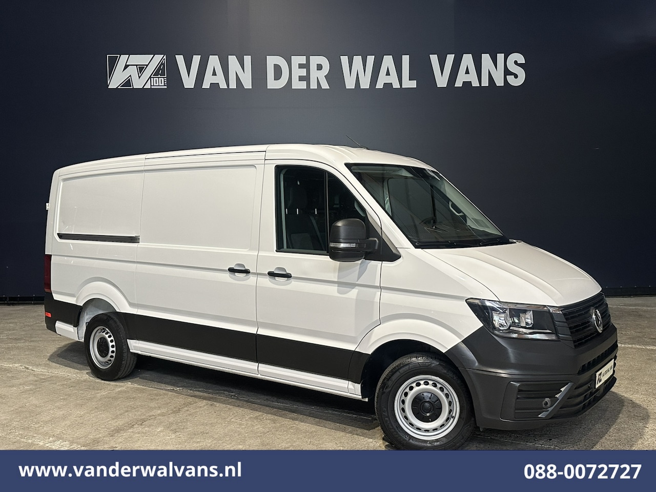 Volkswagen Crafter - 2.0 TDI L3H2 L2H1 Euro6 Airco | Camera | Navigatie | Apple Carplay Parkeersensoren, Bijrij - AutoWereld.nl