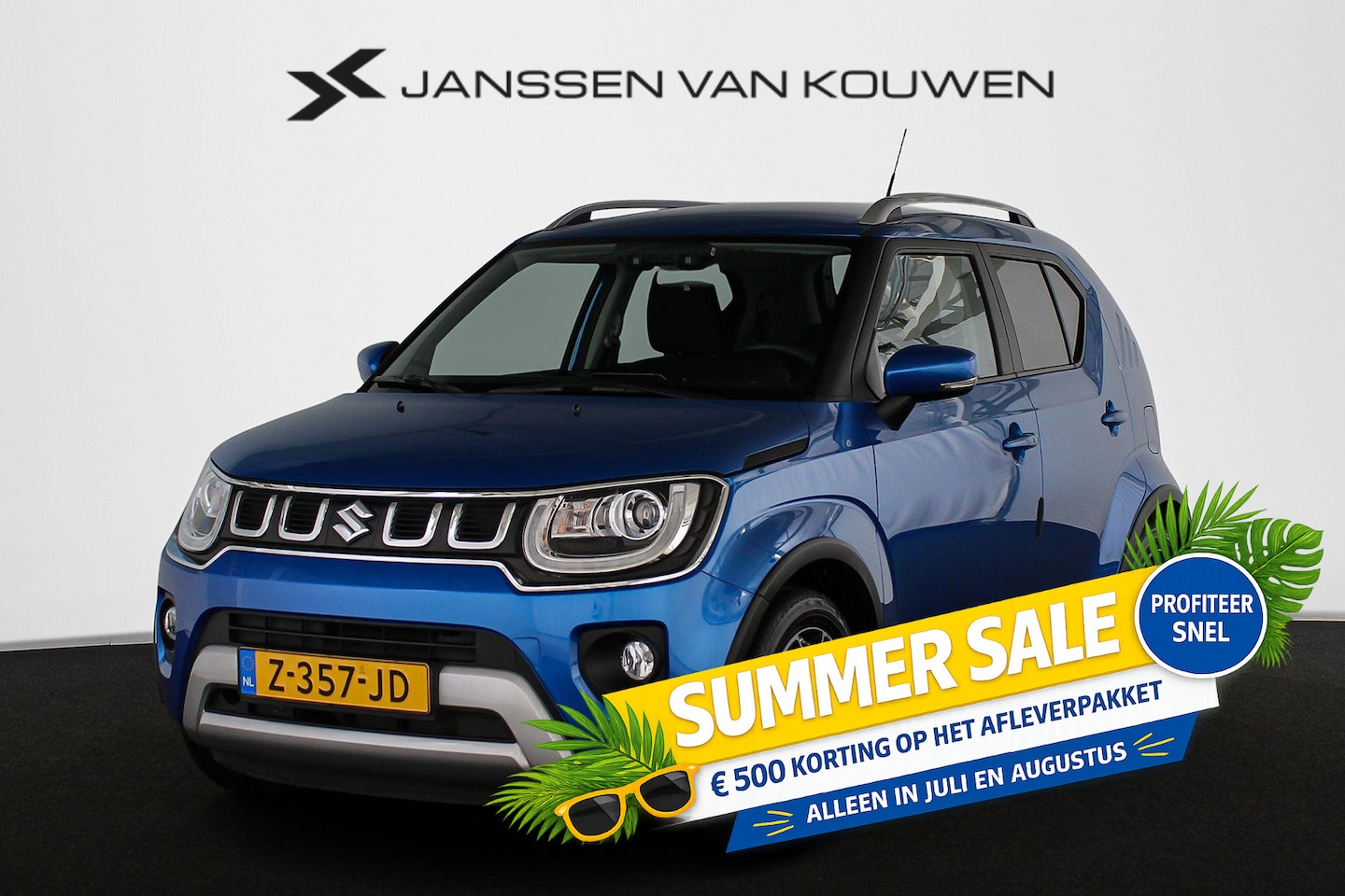 Suzuki Ignis - 1.2 Smart Hybrid Style Trekhaak Keyless Achteruitrijcamera - AutoWereld.nl