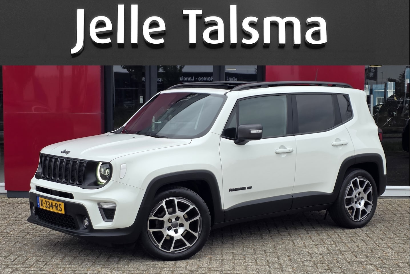 Jeep Renegade - 1.3T DDCT 80th Anniversary Automaat | Panoramadak | Trekhaak 1450 KG - AutoWereld.nl