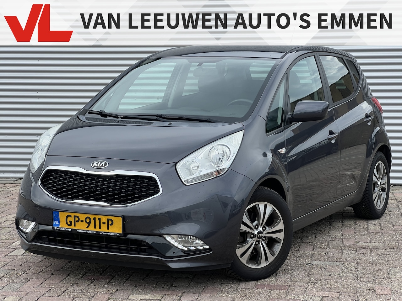 Kia Venga - 1.4 CVVT DynamicPLusLine | Nieuw Binnen! | Half leder | Navigatie | Cruise - AutoWereld.nl