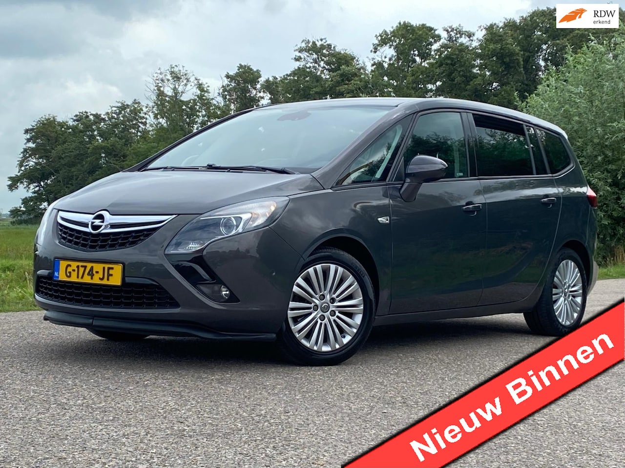 Opel Zafira Tourer - 1.4 Edition mpv 7ps. Camera NAVI Airco 140pk Goed Onderhouden - AutoWereld.nl