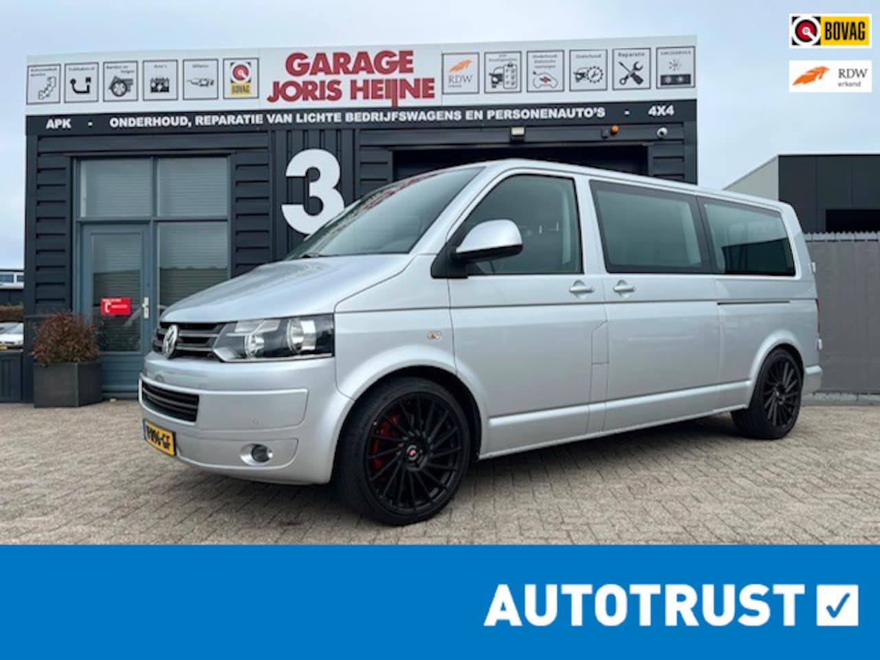 Volkswagen Transporter - Hele nette bus! 2.0 TDI L2H1 DC Comfortline - AutoWereld.nl