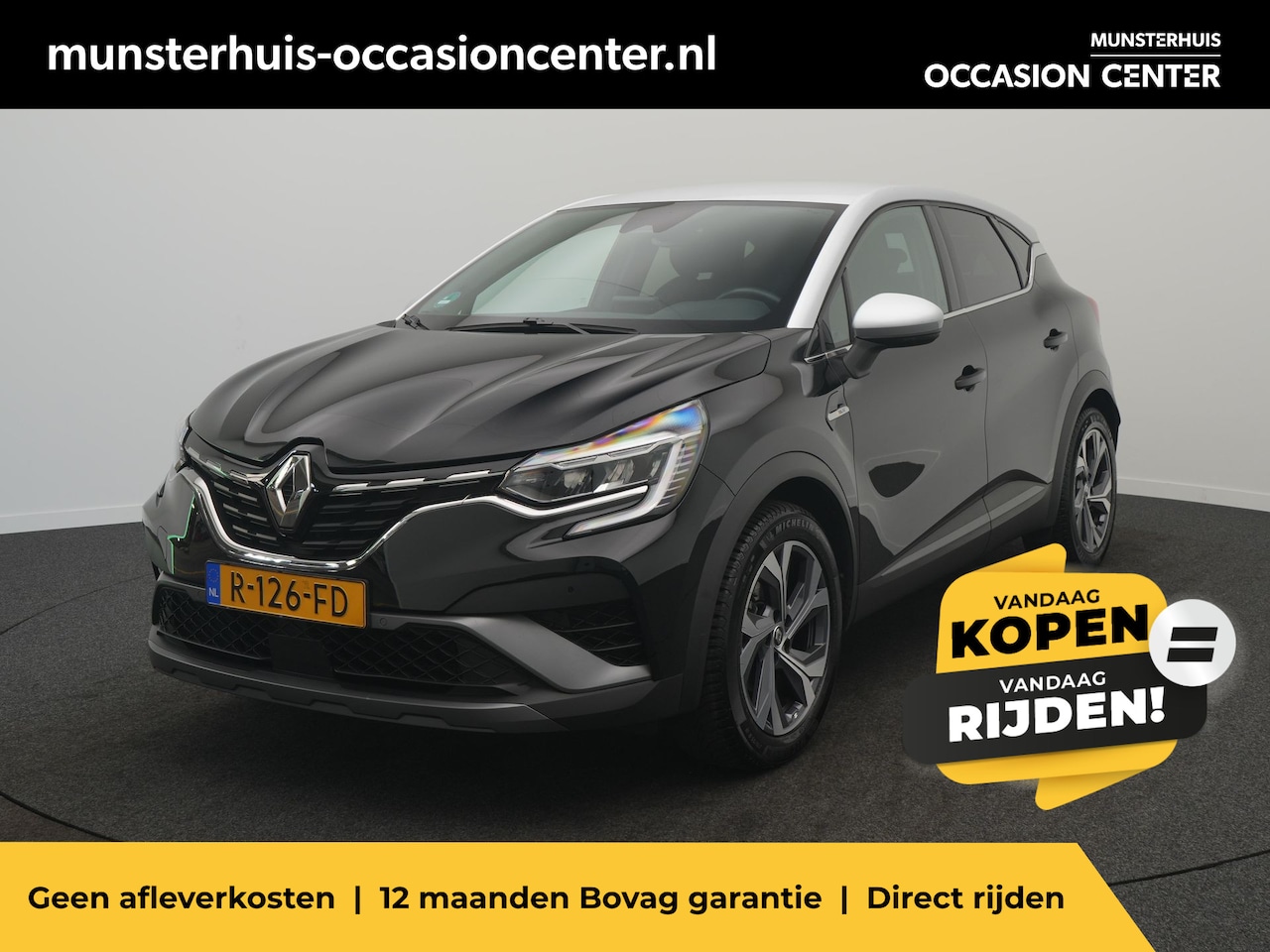 Renault Captur - E-Tech Full Hybrid 145 R.S. Line - Trekhaak - Adaptieve Cruise Control - All seasonbanden - AutoWereld.nl