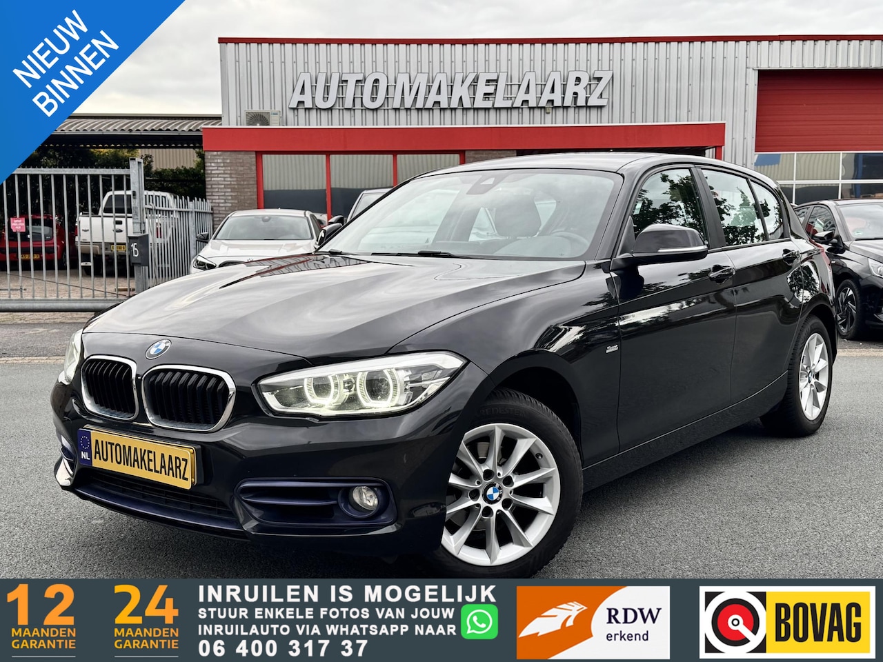 BMW 1-serie - 118d M Sport-Line LED NAVI CLIMA - AutoWereld.nl