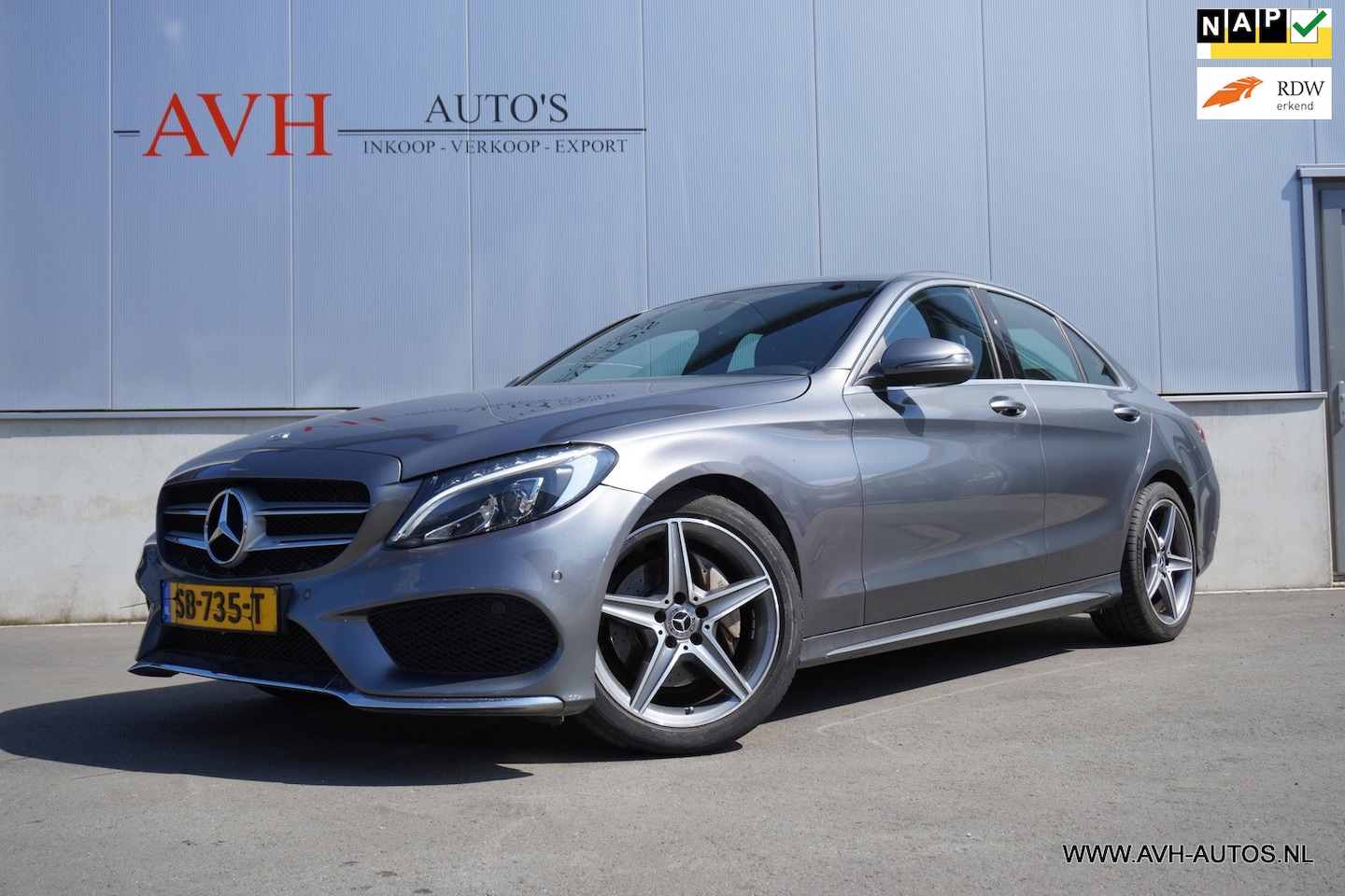 Mercedes-Benz C-klasse - 180 Business Solution AMG Automaat - AutoWereld.nl