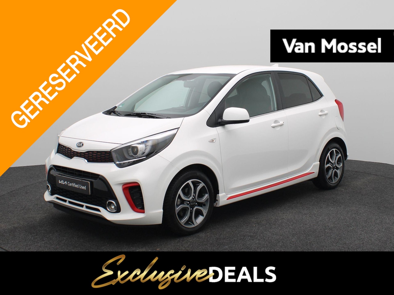 Kia Picanto - 1.0 MPi GT-Line Edition | Navigatie | Achteruitrijcamera | Apple Carplay/Android | kunstle - AutoWereld.nl