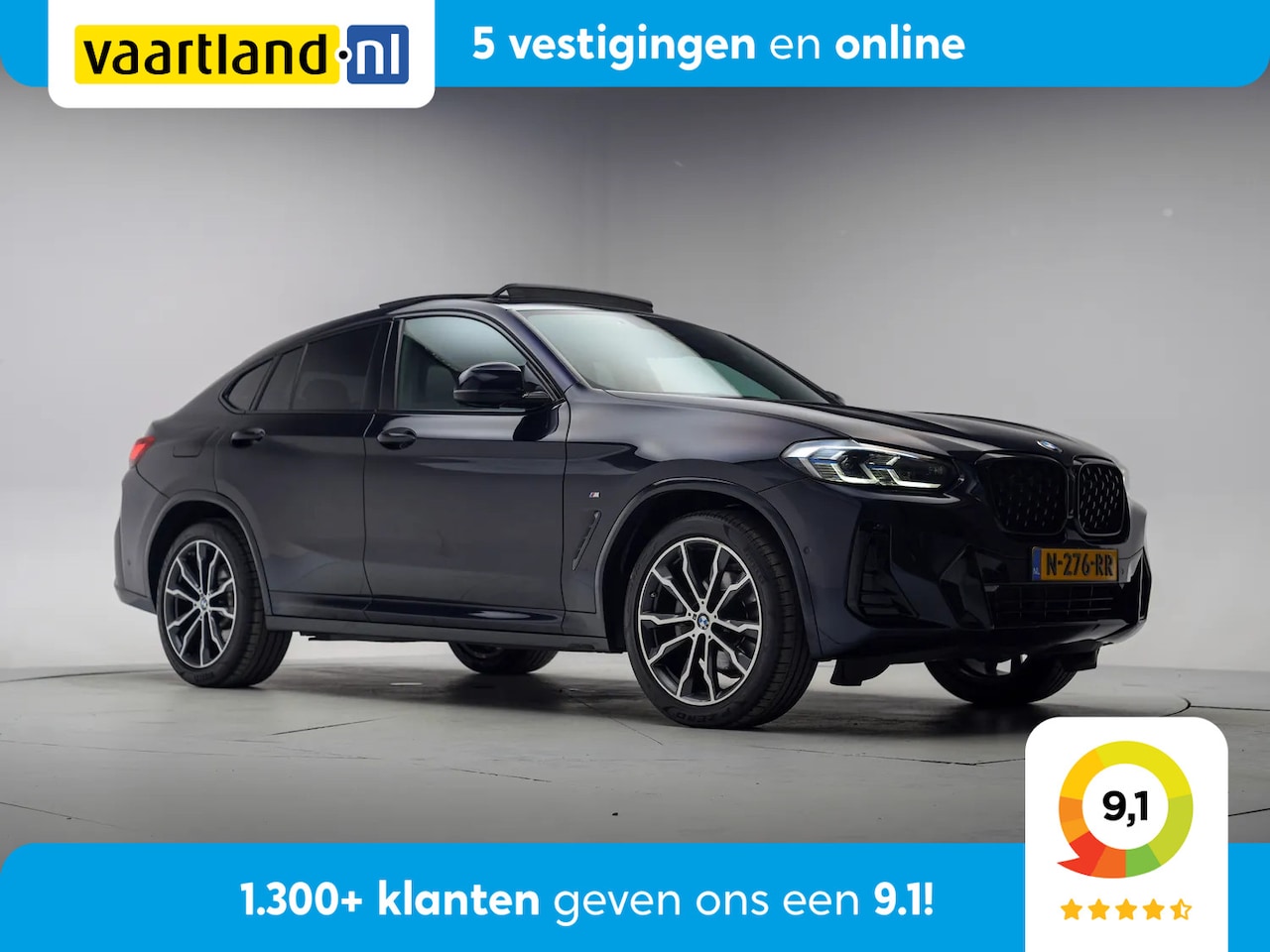BMW X4 - xDrive20i M Sport Shadow FACELIFT [ Panorama HUD Memory Laserlicht HiFi ] - AutoWereld.nl