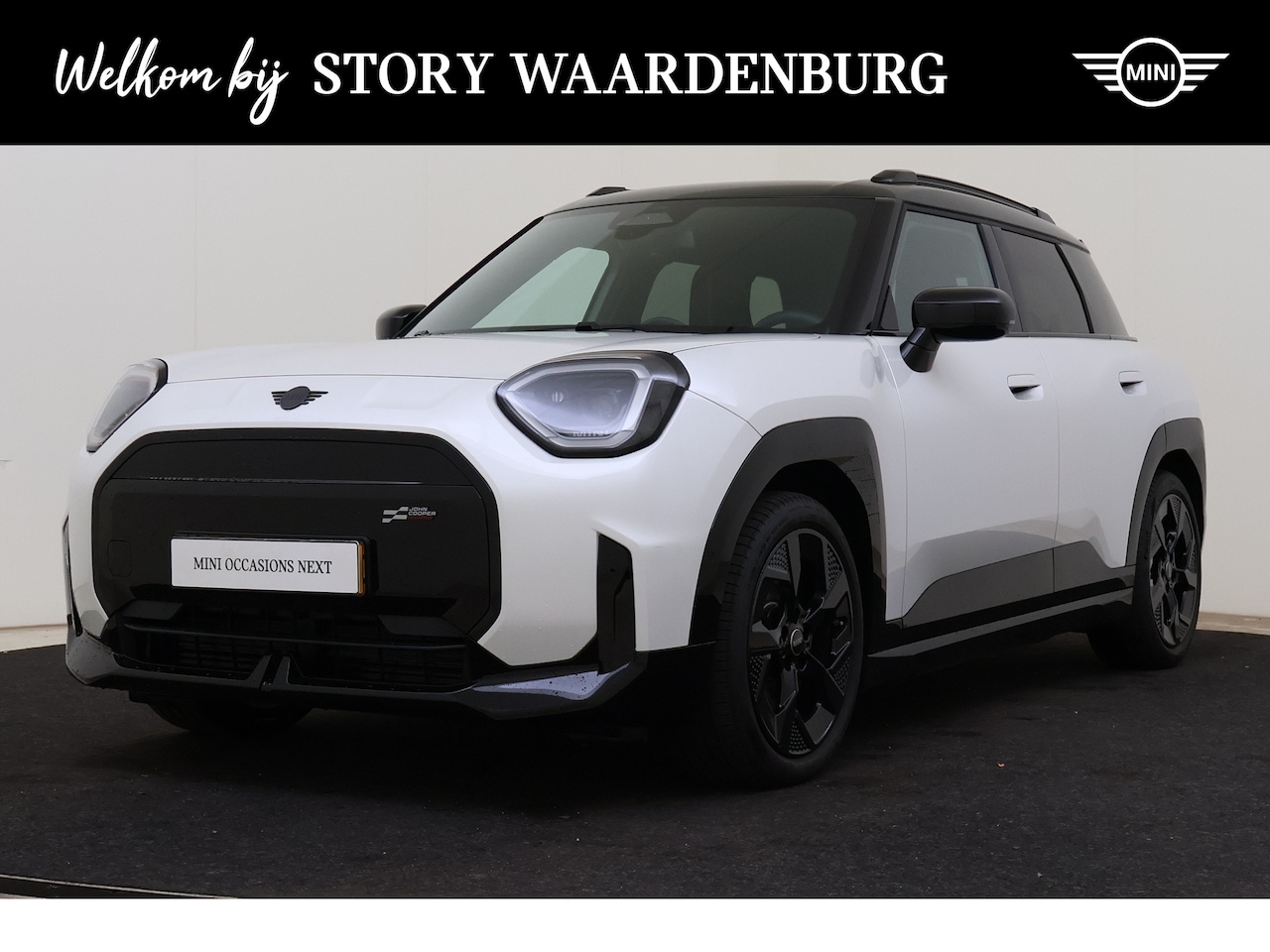 MINI Aceman - SE / JCW / Pakket M / 18" John Cooper Works Slide Spoke black - AutoWereld.nl