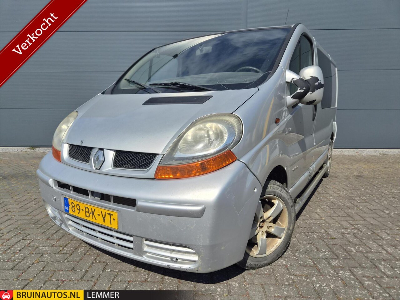 Renault Trafic - 1.9 dCi L1H1 airco dubbele cabine geen apk meer - AutoWereld.nl