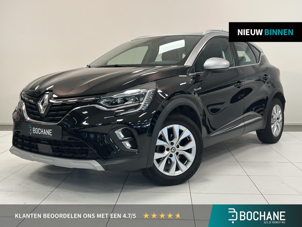 Renault Captur - 1.0 TCe 100 Intens | Parkeersensor | Climate control | Navigatie | Trekhaak | Stoelverwarm - AutoWereld.nl