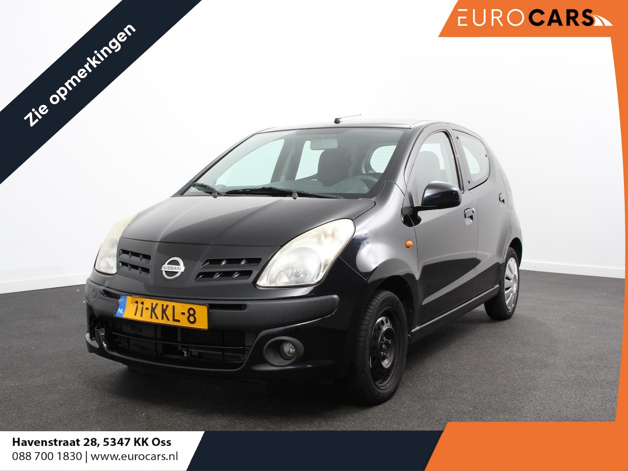 Nissan Pixo - 1.0 Acenta Lees opmerkingen! Schade rechts voor. Airco Electrisch pakket 125205 km - AutoWereld.nl