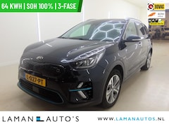 Kia e-Niro - DynamicPlusLine 64 kWh | SOH 100% | 3-fase | Open dak CarPlay ECC Nav ACC 17" LMV LED Came
