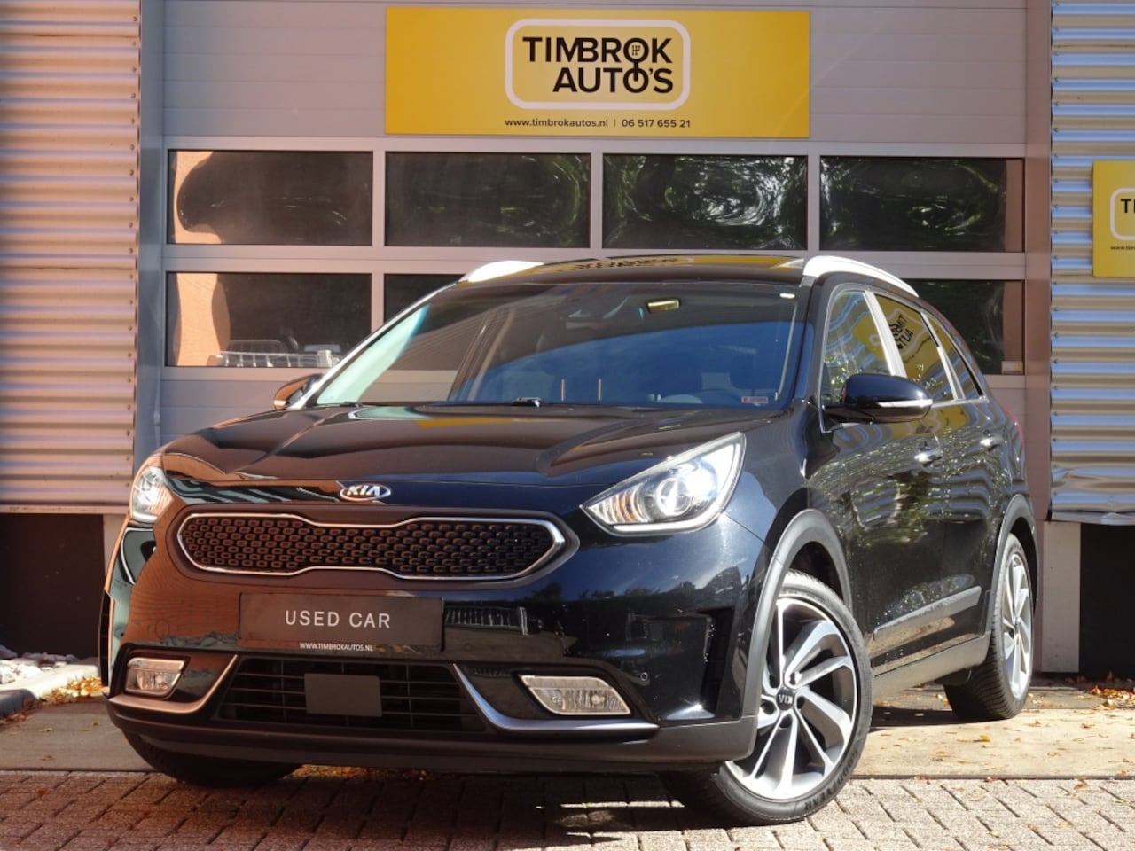 Kia Niro - 1.6 GDi Hybrid Aut. *Leer/ACC//Dakje/Stoelkoeling/Trekhaak* - AutoWereld.nl