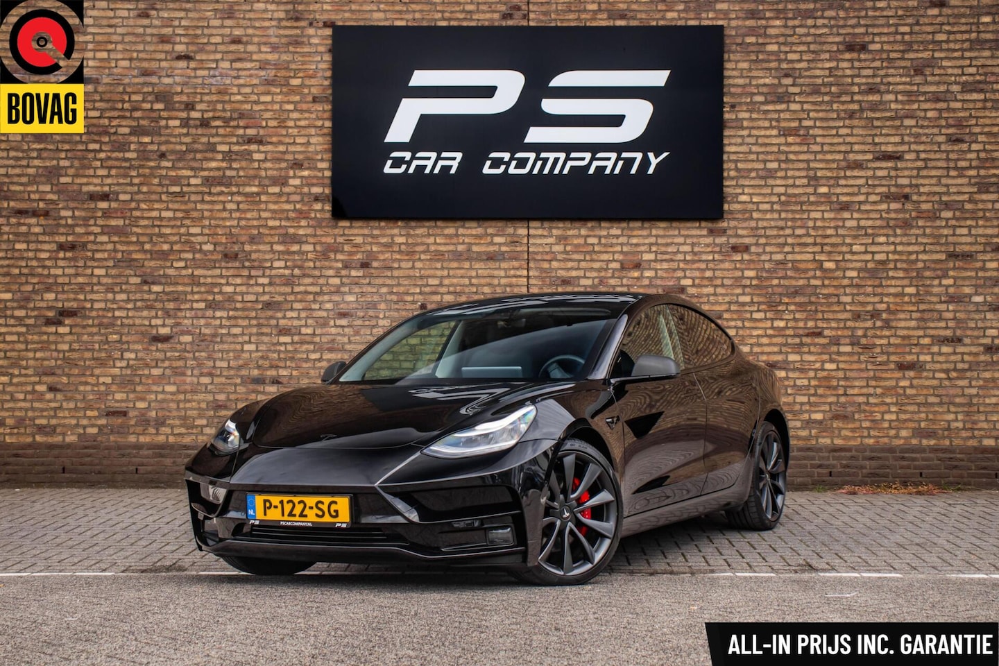 Tesla Model 3 - Performance AWD 75 kWh, SOH 89%, Pano, Leder - AutoWereld.nl