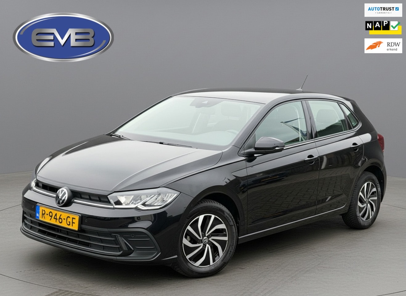 Volkswagen Polo - 1.0 TSI Life Business 1.0 TSI Life Business, achteruitrijcamera, climaat controle, lmv,digitaal cockpit, 1 e eig - AutoWereld.nl
