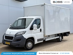 Peugeot Boxer - 2.0 130PK Bakwagen Laadklep Navigatie Camera Airco Zijdeur Meubelbak Koffer
