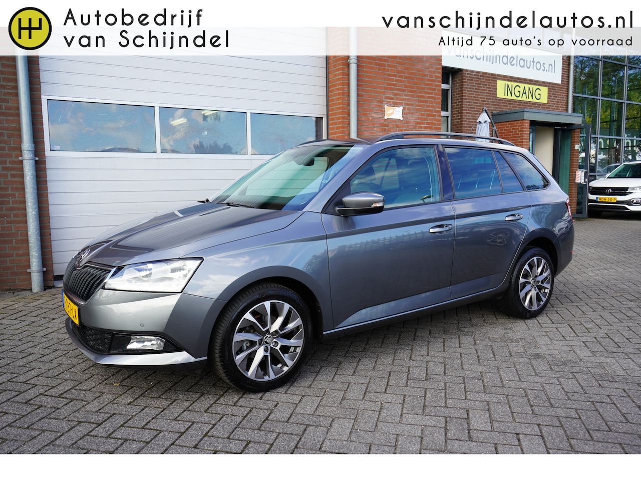 Skoda Fabia Combi - 1.0 TSI 96PK BUSINESS EDITION ORIGINEEL NEDERLANDS NAVIGATIE ANDROID/APPLECARPLAY STOELVER - AutoWereld.nl