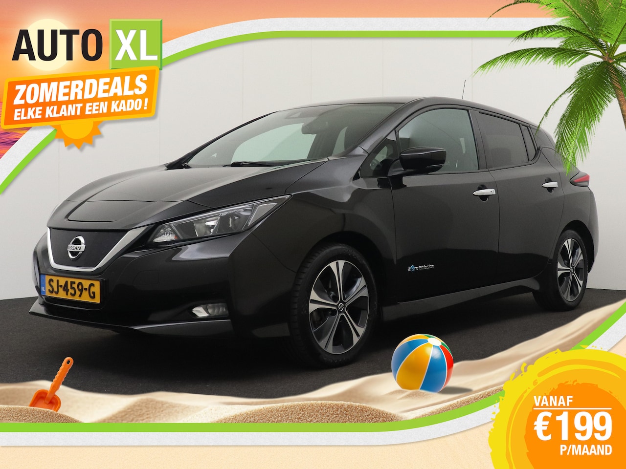 Nissan LEAF - 2.ZERO EDITION 40 kWh 360*Camera Dodehoek Adapt.Cruise - AutoWereld.nl