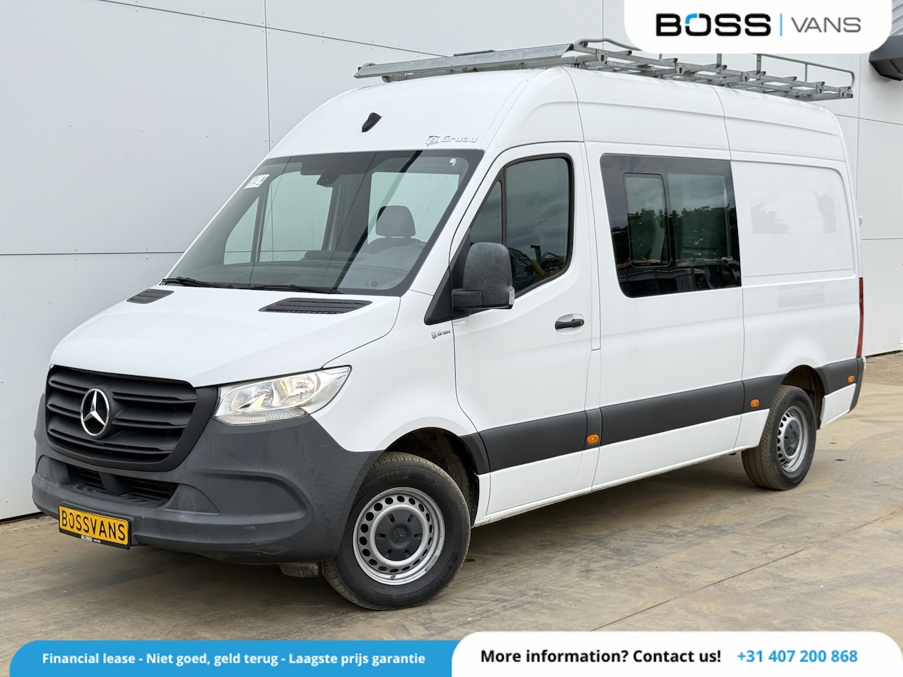 Mercedes-Benz Sprinter - 314 2.2 CDI L2H2 Dubbele Cabine 6-personen Climate Control Cruise Control Trekhaak Imperia - AutoWereld.nl
