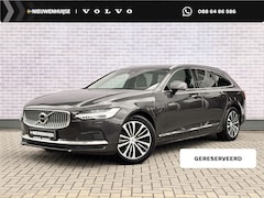 Volvo V90 - 2.0 T6 Plug-in Hybrid AWD Core Bright | PHEV Long Range | Lederen bekleding | Harman Kardo