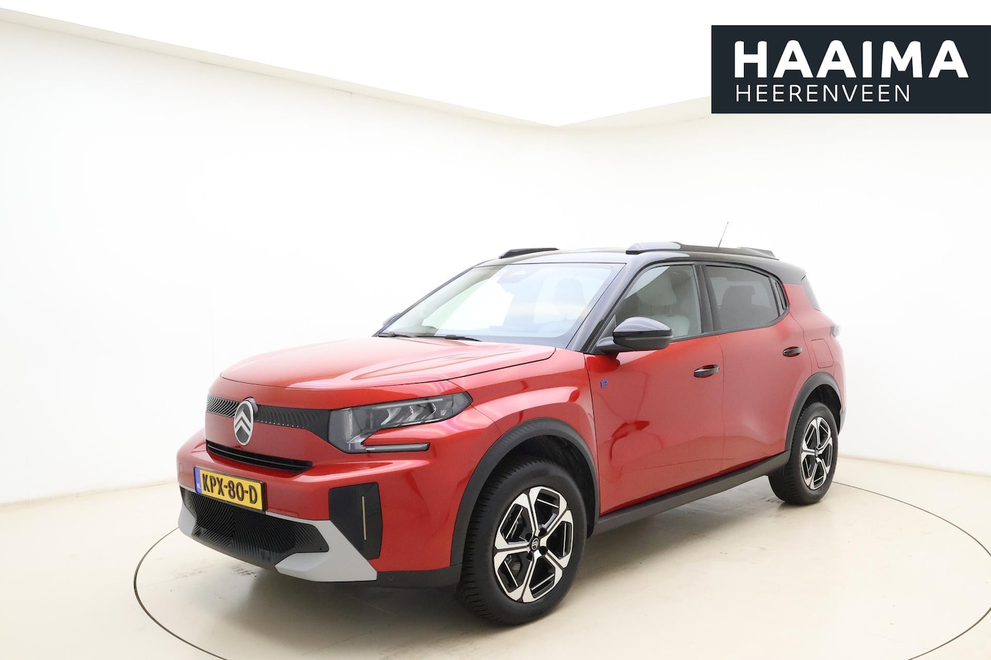 Citroën Ë-C3 Aircross - Max 113pk 44 kWh | 3 Fase | Navigatie | LM velgen | Two Tone dak Noir Perla - AutoWereld.nl