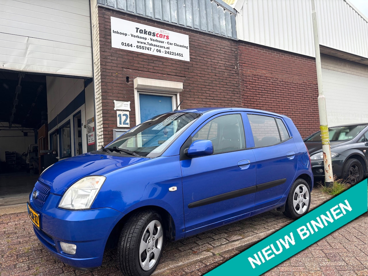 Kia Picanto - 1.1 EX AUTOMAAT&AIRCO&APK&LAGE KM NAP !! - AutoWereld.nl