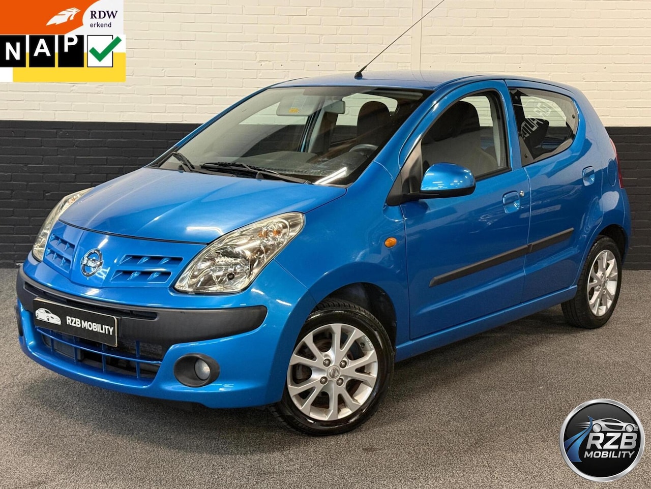 Nissan Pixo - 1.0 Acenta Airco Carplay Lage KM APK 8/27 UNIEK - AutoWereld.nl