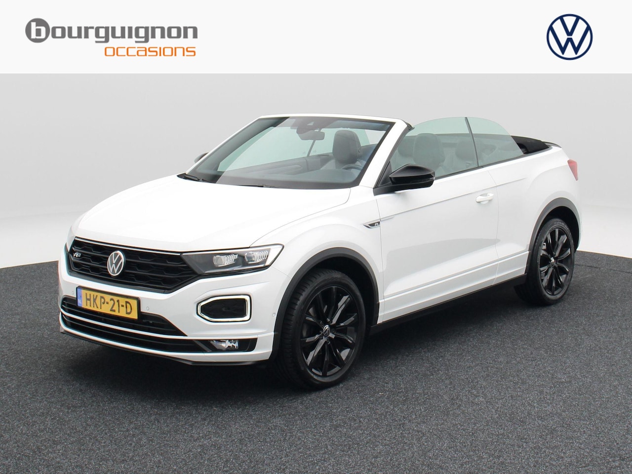 Volkswagen T-Roc Cabrio - 1.5 TSi 150 Pk Automaat R-Line | Adaptive Cruise Control | Full LED | Black Style | Stoelv - AutoWereld.nl