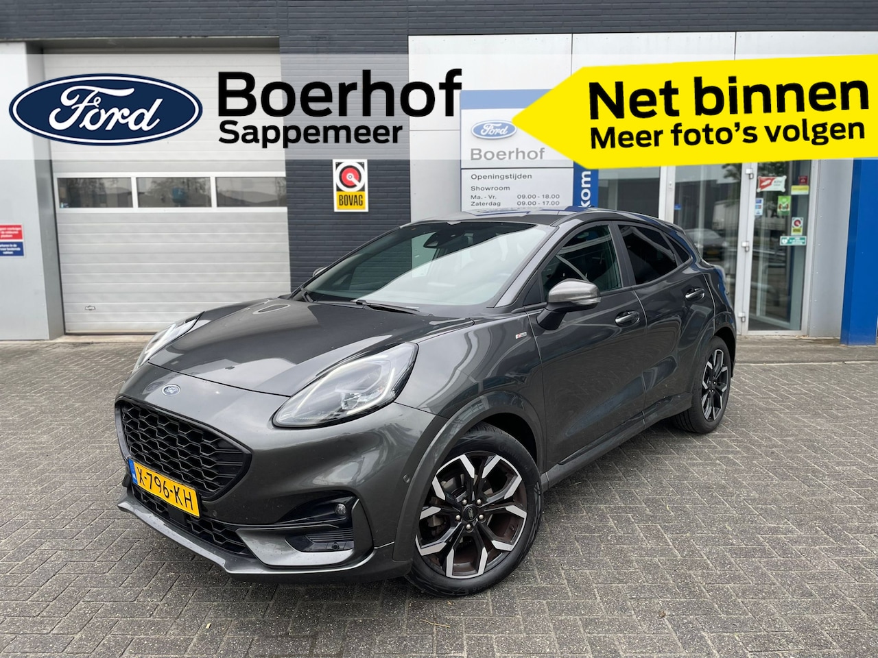Ford Puma - Hybrid ST-Line X Orig. NL | Winterpack | Bliss | Adap. Cruise | Elek. Achterklep | B&O | - AutoWereld.nl