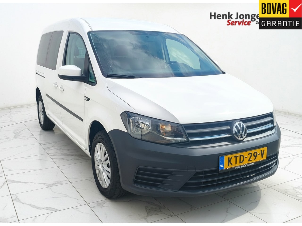 Volkswagen Caddy - 1.0 Tsi Basic 102 PK 7 persoons Rijklaar + 12 maanden Bovag-garantie Henk Jongen Auto's in - AutoWereld.nl