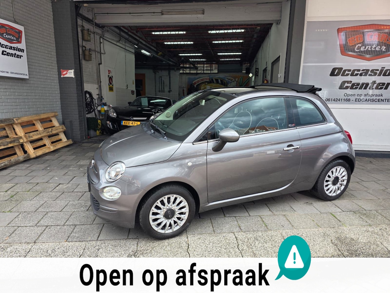 Fiat 500 C - 1.2 Lounge cabriolet 54700km - AutoWereld.nl