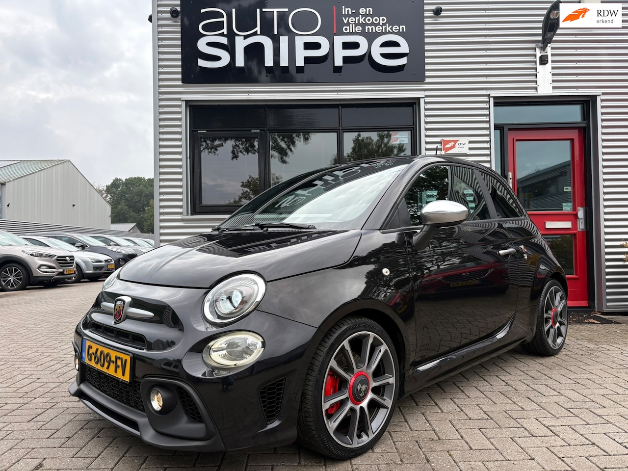 Fiat 500 Abarth - 1.4 T-Jet Turismo 165 PK-MAGNETI MARELLI UITLAATSYSTEEM-VOLLEDER-CLIMA-LED-NAVI-BEATS AUDI - AutoWereld.nl