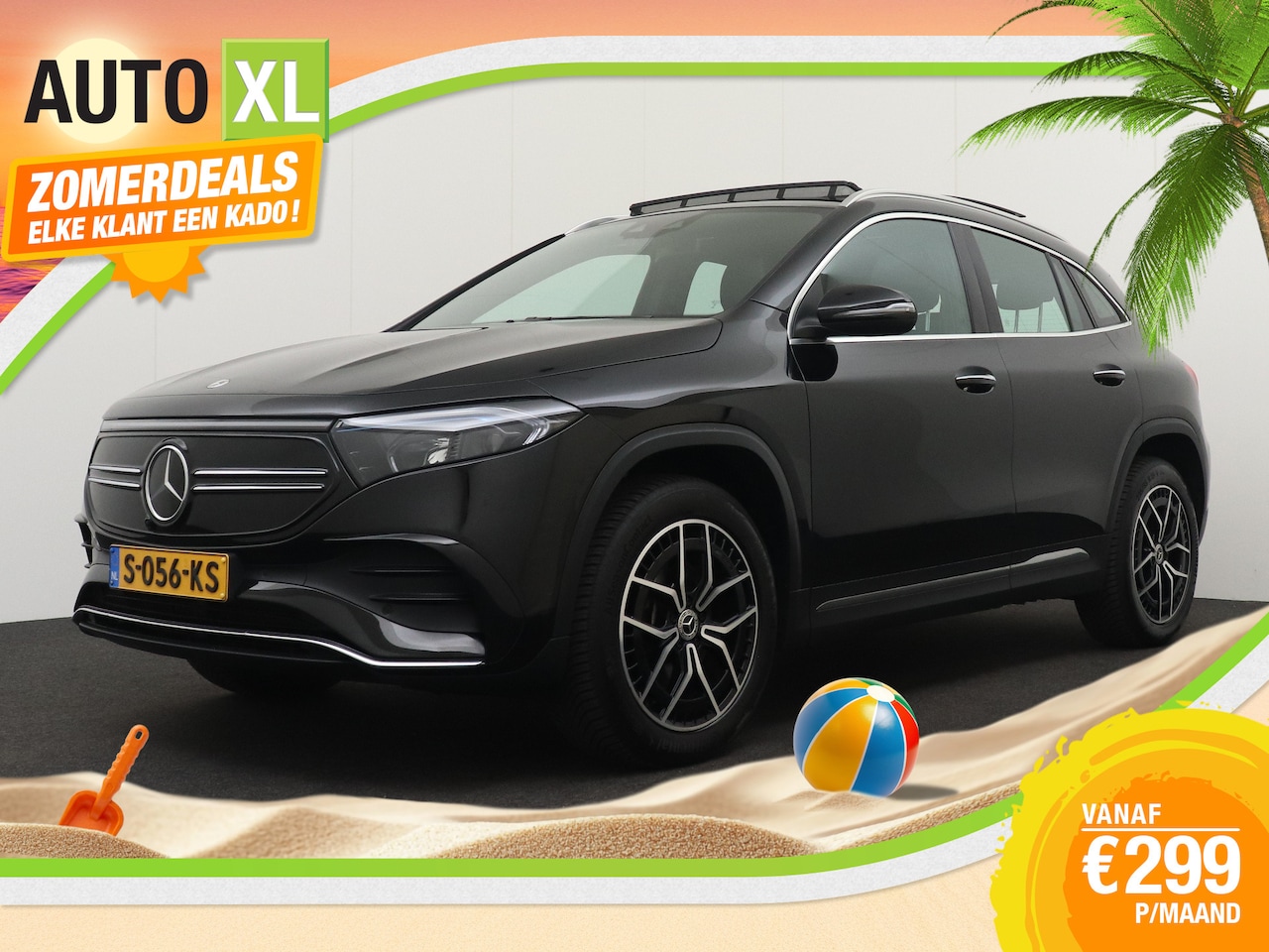 Mercedes-Benz EQA - 250 AMG 67 kWh Pano-dak Leder Camera 19'LMV Memory   27.000Q!Q!Q!Q! - AutoWereld.nl