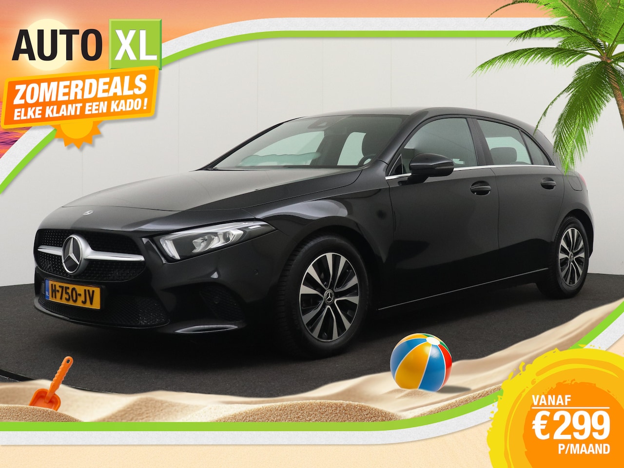 Mercedes-Benz A-klasse - Business Solution Half-Leder Camera Carplay Navi LED - AutoWereld.nl