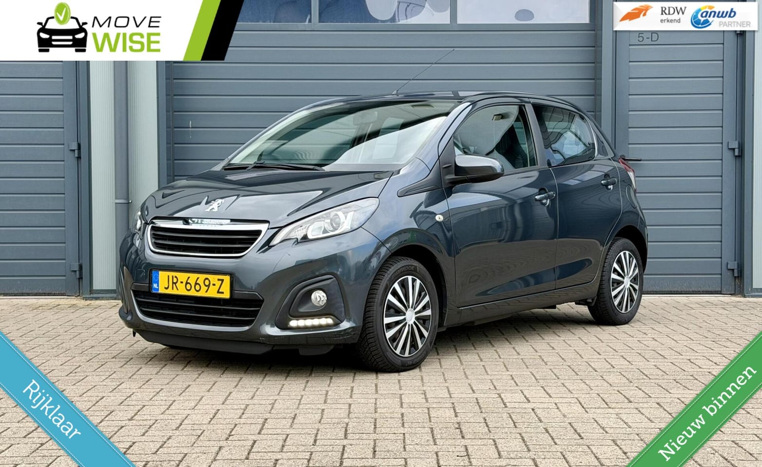 Peugeot 108 - 1.0 Active TOP | Airco | 5 Deurs | Rijklaar | Bluetooth | Zuinig & Betrouwbaar | - AutoWereld.nl