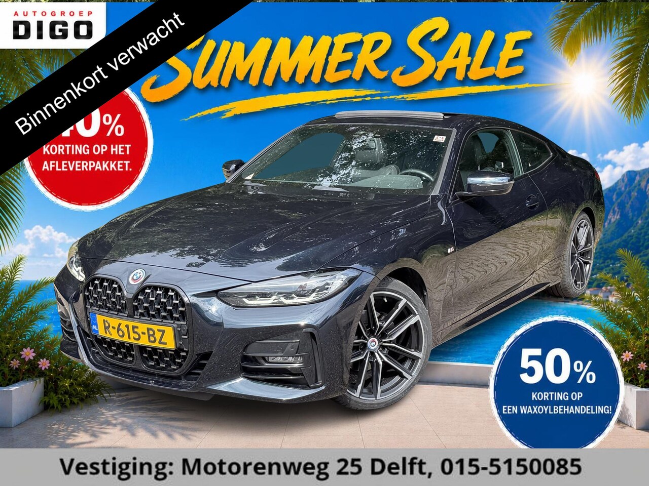 BMW 4-serie Coupé - 420i High Executive M-Pakket GARANTIE TOT 07-2032! . PANORAMA-DAK . PARKEERSENSOREN VOOR & - AutoWereld.nl
