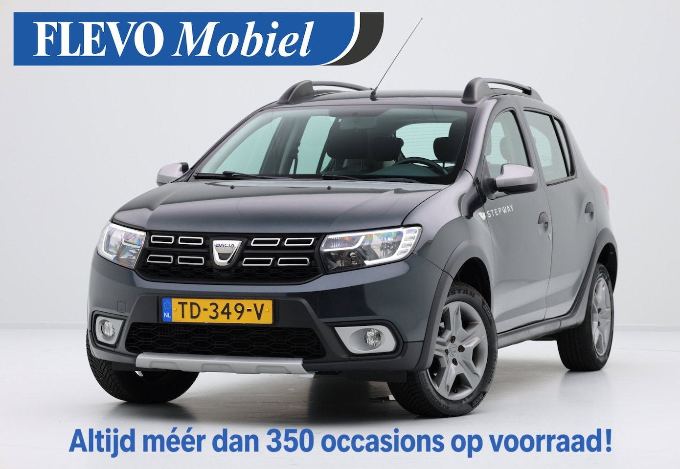 Dacia Sandero Stepway - 0.9 TCe SL Navi|Cam|Airco|Trekhaak - AutoWereld.nl