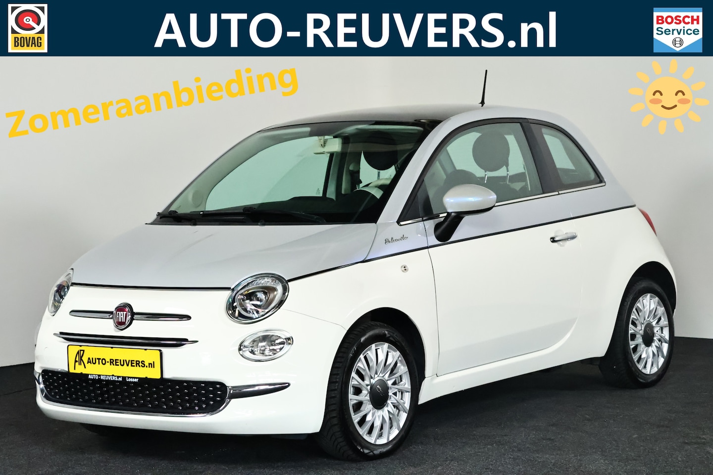 Fiat 500 - 1.0 Hybrid Dolcevita / Panorama / Cruisecontrol / Bluetooth - AutoWereld.nl