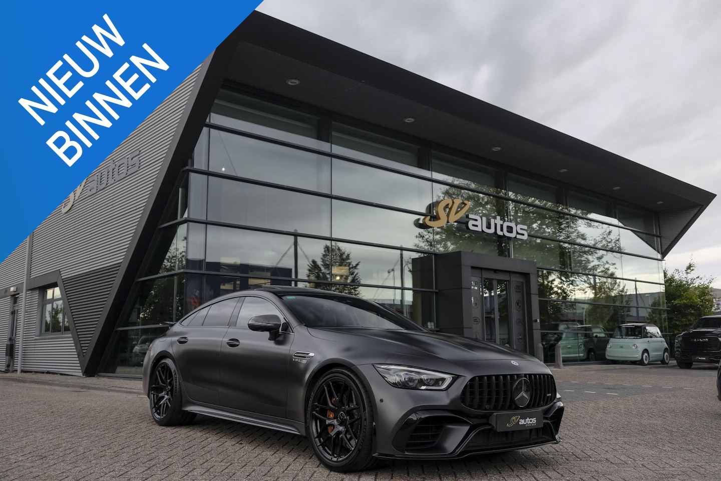 Mercedes-Benz AMG GT - 4-Door AMG 63s 640pk 4MATIC+ Schuifdak Keramisch 4-wielsturing 4-seat Massage Softclose VO - AutoWereld.nl