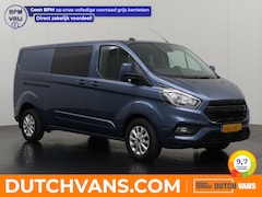 Ford Transit Custom - 2.0TDCI 130PK Lang Limited Dubbele Cabine | Multimedia | Navigatie | Camera | Trekhaak