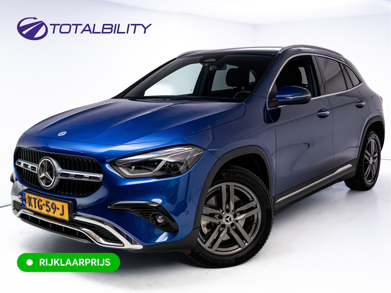 Mercedes-Benz GLA-Klasse - 250 e Luxury Line Business | Leer | Adaptive Cruise | Camera | Sfeerverlichting | Elektris - AutoWereld.nl