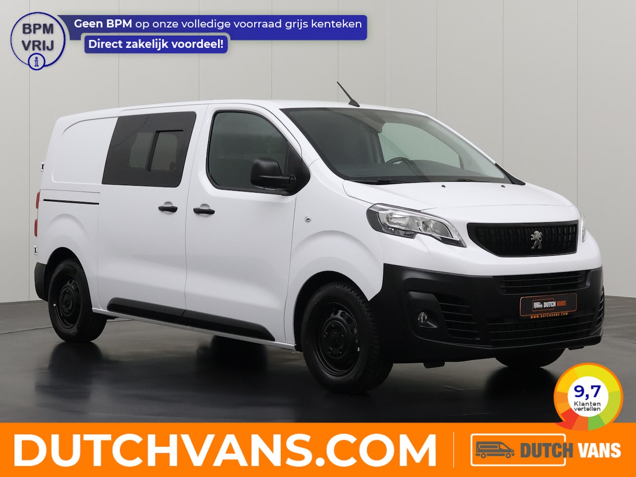 Peugeot e-Expert - Lang 50KWh | Elektrisch | Multimedia | Airco | Cruise - AutoWereld.nl