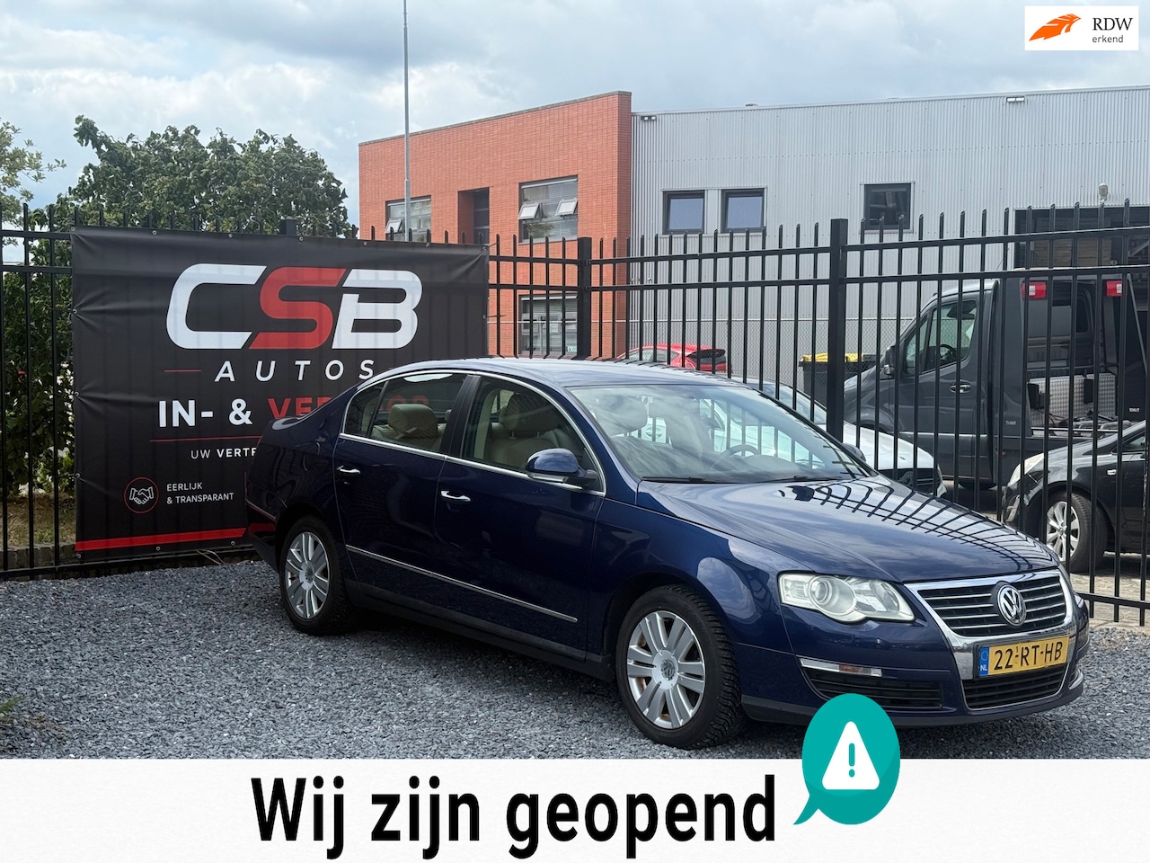 Volkswagen Passat - 2.0 FSI Highline LEDER!CLIMA!NAVI!KOOPJE! - AutoWereld.nl