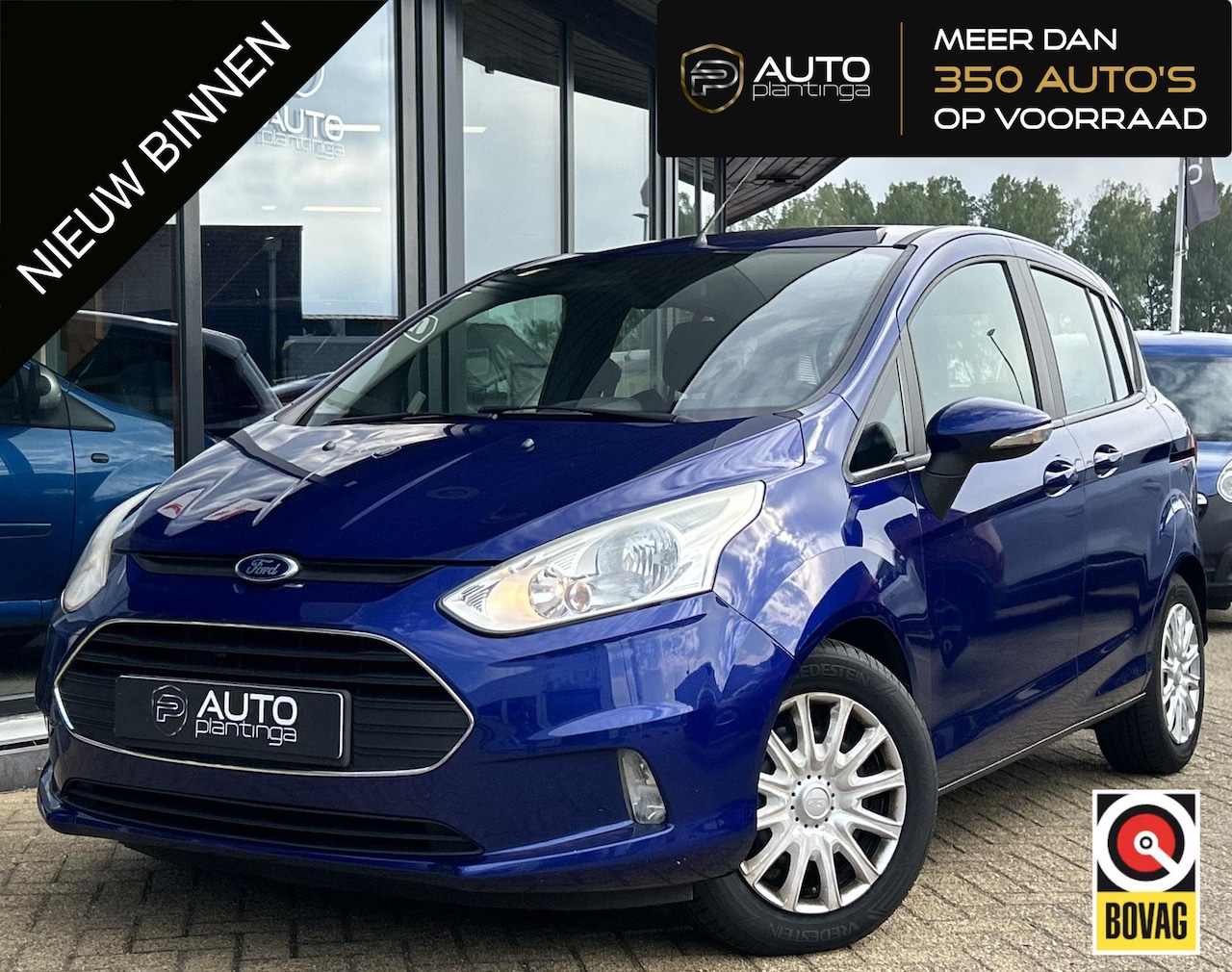 Ford B-Max - 1.0 EcoBoost Style 101PK | Nette Staat | NL AUTO | NAP | Navigatie | Cruise Control | Airc - AutoWereld.nl
