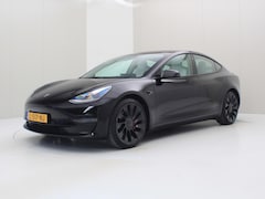 Tesla Model 3 - Performance AWD 486pk 75 kWh FACELIFT 87, 4% SoH [ WIT LEDER+AUTOPILOT+567KM WLTP+PREMIUM