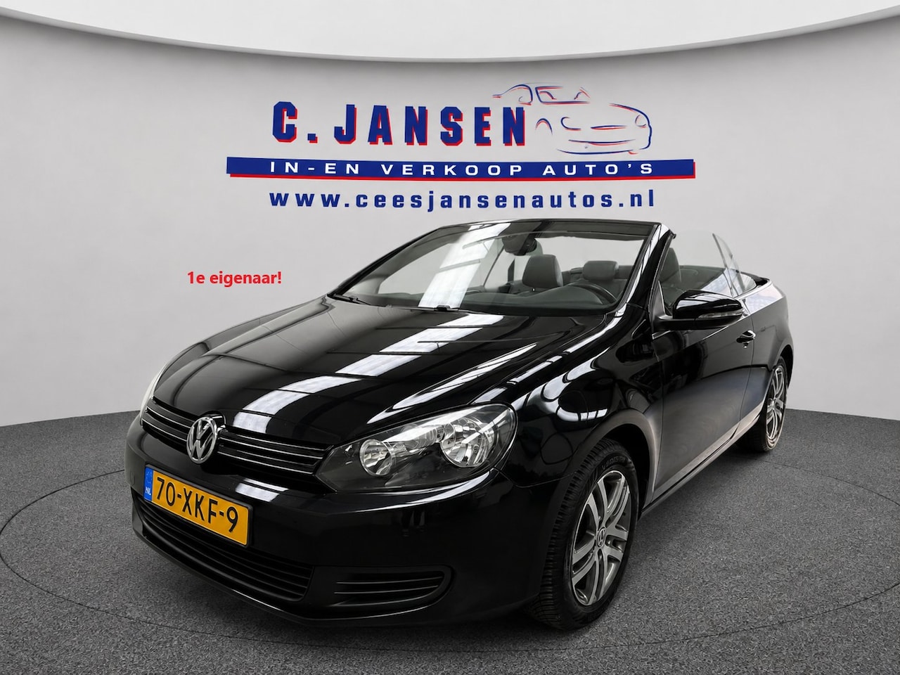 Volkswagen Golf Cabriolet - 1.2 TSI BlueMotion 1e eigenaar! | Bekleding leder/alcantara | Cruise control | Electronic - AutoWereld.nl