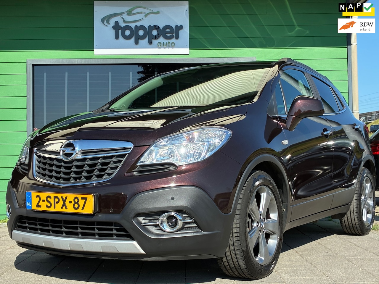 Opel Mokka - 1.4 T Cosmo|2e Eigenaar|Automaat|Navigatie|Camera|CruiseControl|Climatronic|Trekhaak - AutoWereld.nl