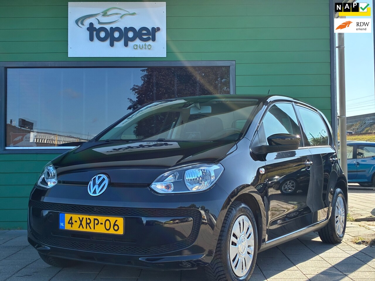 Volkswagen Up! - 1.0 move up! BlueMotion|1e Eigenaar|Navigatie|Airco|Elektr.ramen|Nieuwe APK|NAP| - AutoWereld.nl