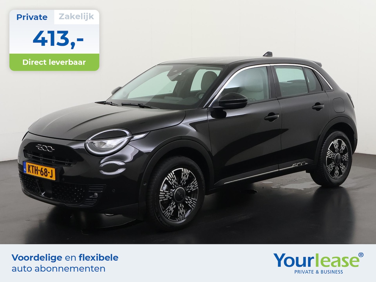 Fiat 600 - 1.2 Hybrid Urban | All-in 413,- Private Lease | Direct uit voorraad - AutoWereld.nl
