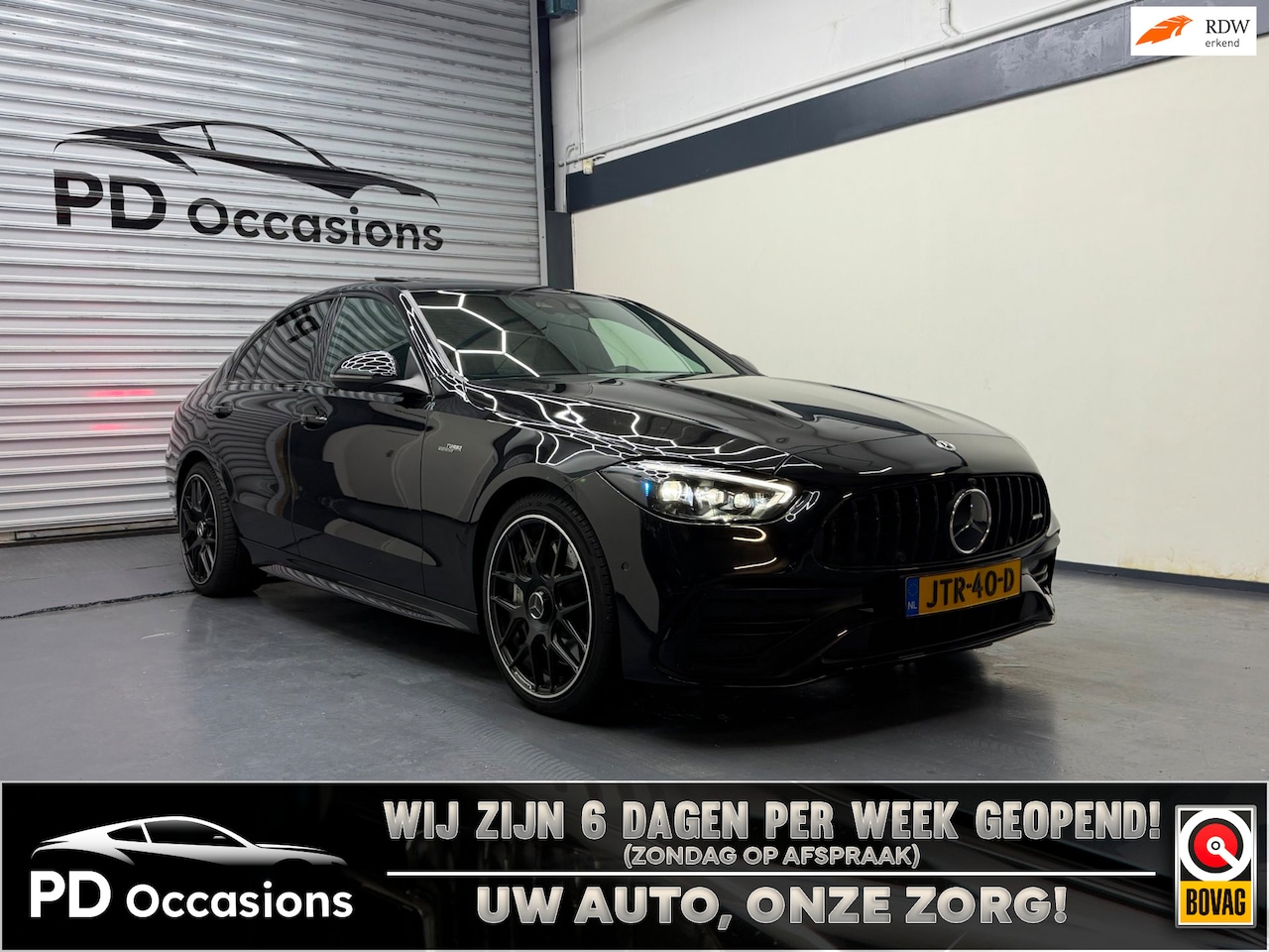 Mercedes-Benz C-klasse - AMG 43 4MATIC - Pano - Burmester - Memory - Leer - Stoel/Stuurverw. - AutoWereld.nl
